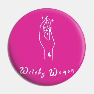 Witchy Woman | Crystal Art Pin