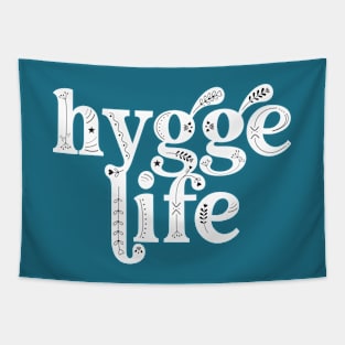 Hygge Life Danish Cozy Lifestyle T-Shirt Tapestry