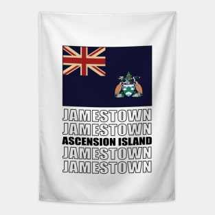 Flag of Ascension Island Tapestry