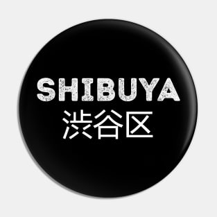 Shibuya in tokyo Pin