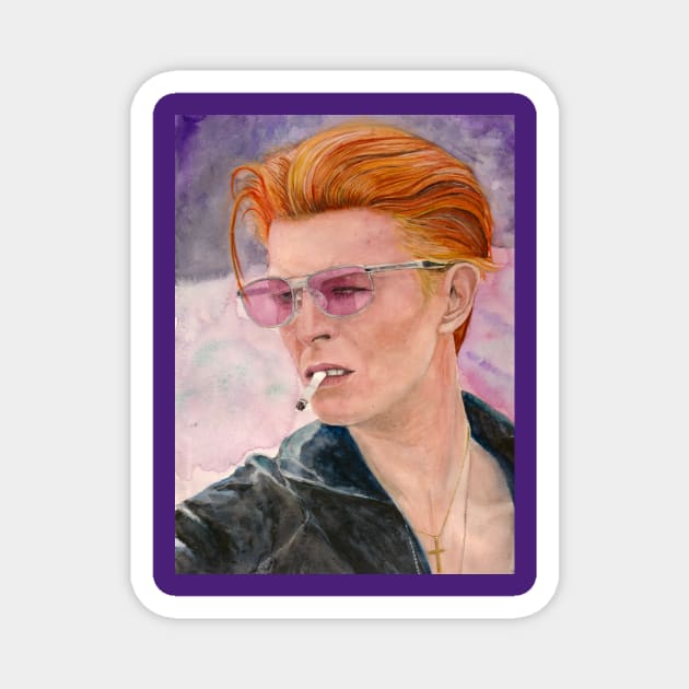 David Bowie Magnet by A_Wild_Art