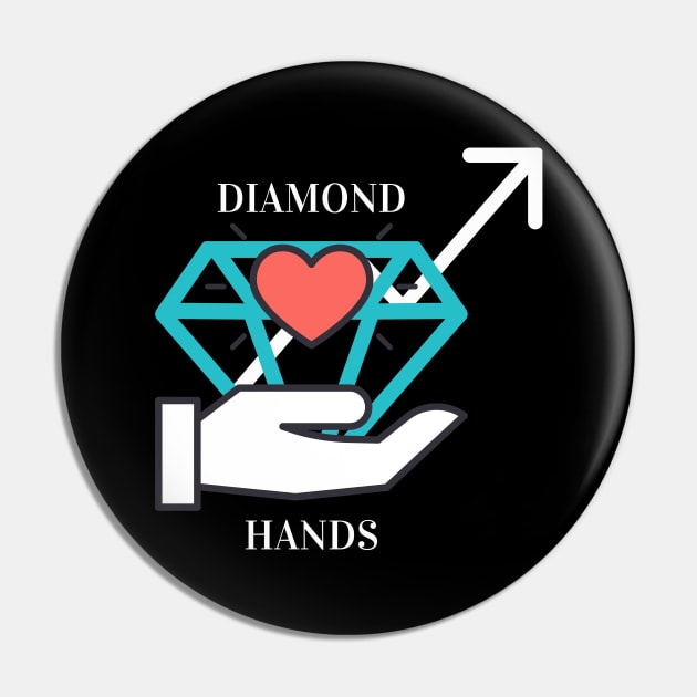 Diamond hands stock market bullish Pin by Fabled Rags 