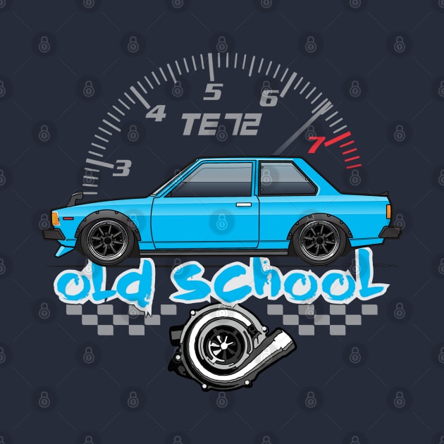 old school cyan by JRCustoms44