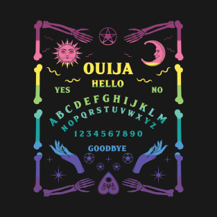 Witchcraft, Ouija,Board,Gothic T-Shirt