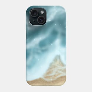 WAVES ON THE BEACH Phone Case