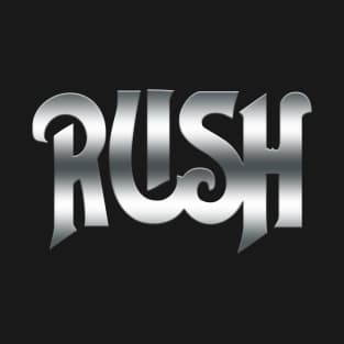 Rush - Metallic Logo T-Shirt