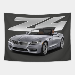 Z4 E89 Silver Emblem Tapestry