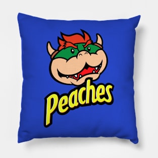 Peaches Peaches Peaches Funny Gamer Movie Quote Pillow