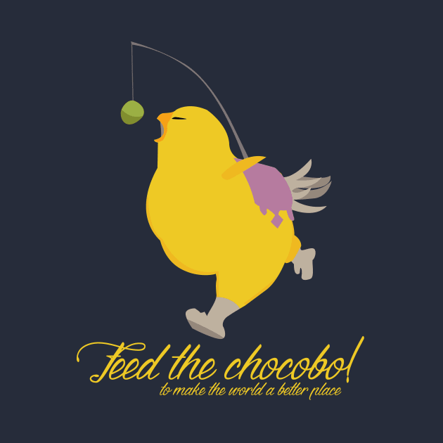 Feed the chocobo! by degdesign