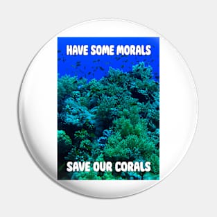 Save Our Corals Pin