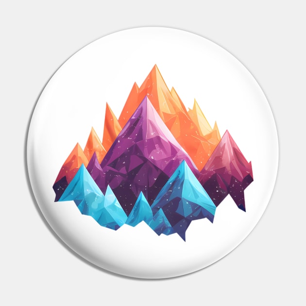 Mountains t-shirt Pin by TotaSaid