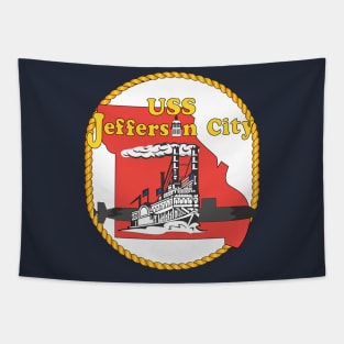 USS Jefferson City (SSN-759) wo Txt Tapestry