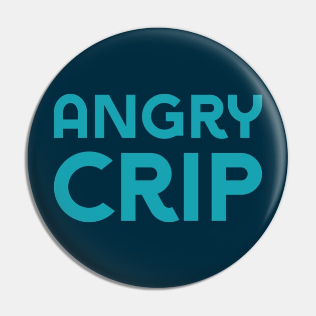 Angry Crip (Sans) Pin by Model Deviance Designs