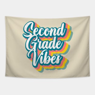 Cool Retro Second Grade Vibes Tapestry