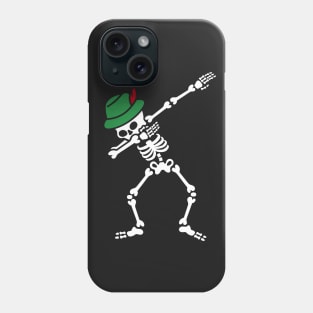 Dab Skeleton Oktoberfest Hat Phone Case