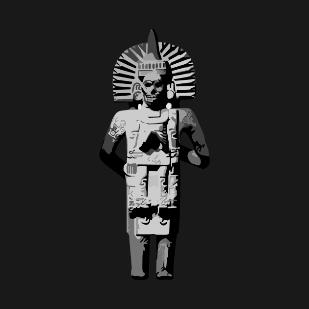 Aztec God Of Death by UsuallyUnusual
