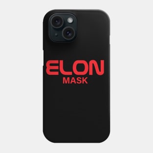 Elon Mask - Nasa worm logo Phone Case