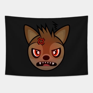 Angry Bat Count Chiroptera Tapestry