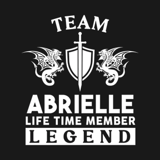 Abrielle Name T Shirt - Abrielle Life Time Member Legend Gift Item Tee T-Shirt