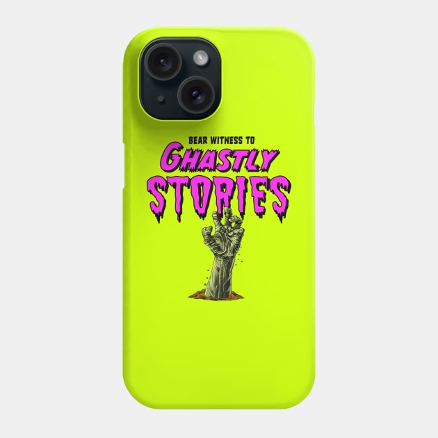 Ghastly Stories Zombie Graveyard Hand Phone Case by GothicStudios