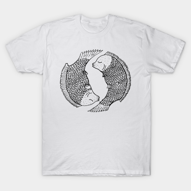 Discover Fishes - Sketch - T-Shirt