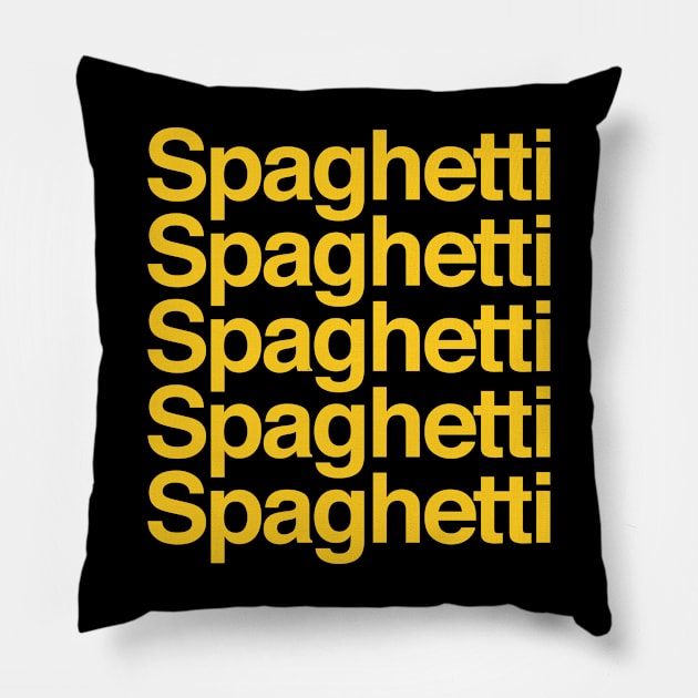 Spaghetti Pillow by rmtees