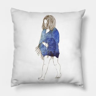 Girl #17 Pillow