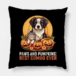 Howloween Dog Cuteness Scary Witchy Meme-y Pillow