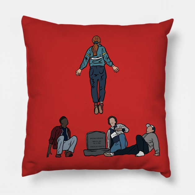 Max Ascends Pillow by rattraptees