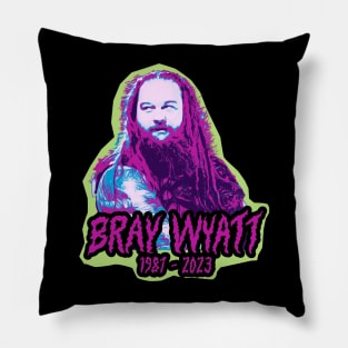 bray wyatt 1987 - 2023 Pillow