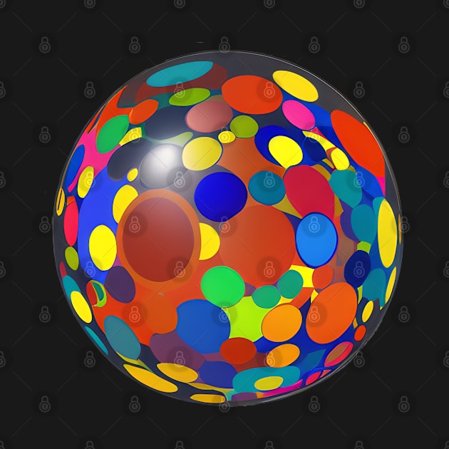 Abstract Bouncy Ball - Super Cool by 1FunLife