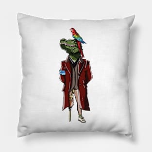 Pirate Gator Pillow