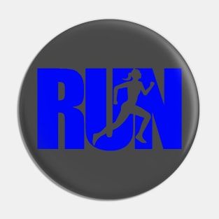 RUN royal Pin