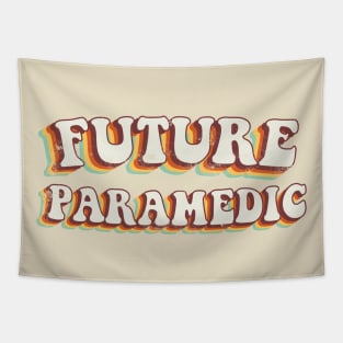 Future Paramedic - Groovy Retro 70s Style Tapestry