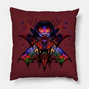 Queen of Bats Pillow