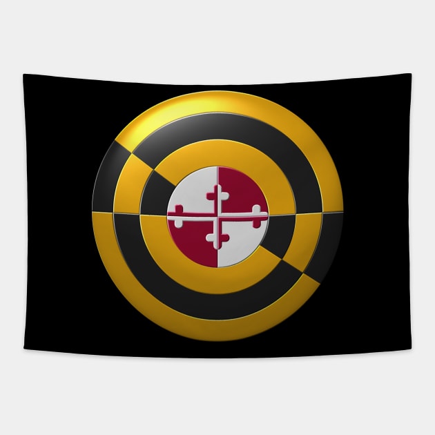 Captain Maryland Shield 2.0 Tapestry by IORS