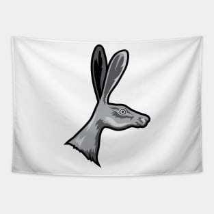 Gray Rabbit Tapestry