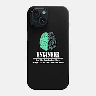 Engineer Brain Phone Case