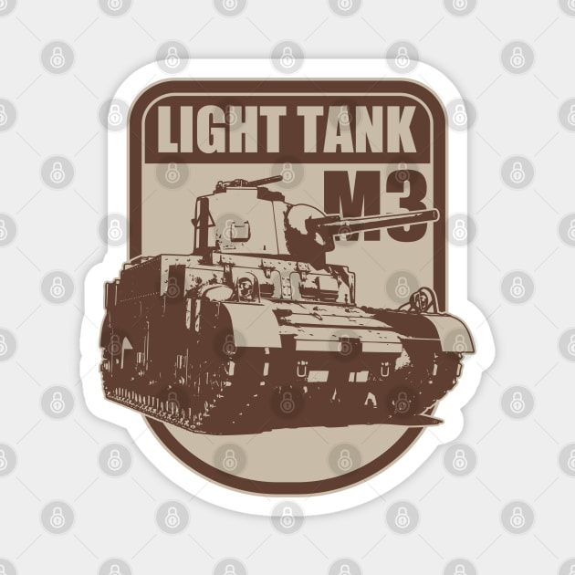 M3 Light Tank Magnet by TCP