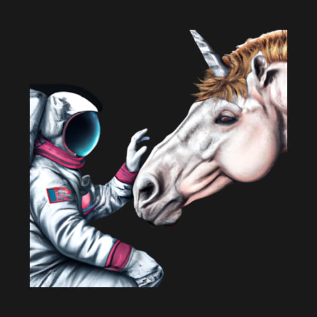 Astronaut Unicorn Love by Shadowbyte91