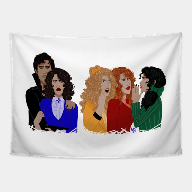 Rumors Tapestry by AngelicaNyneave