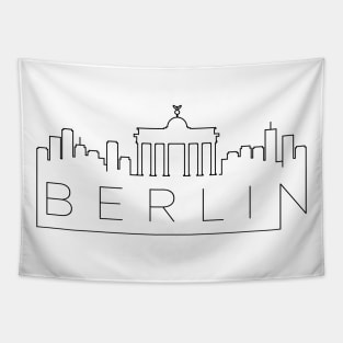 Berlin Minimal Skyline Tapestry