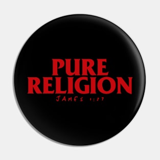 PURE RELIGION Pin