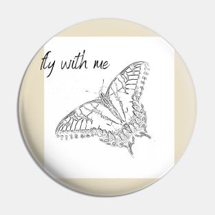 fly with me Pin