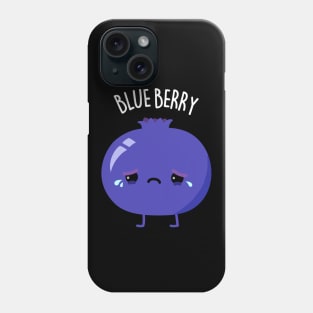 Blue Berry Cute Blue Berry Pun Phone Case