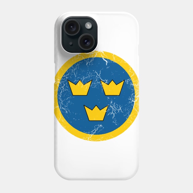 Flygvapnet Swedish Airforce Roundel Phone Case by Wykd_Life