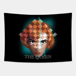 THE CHESS QUEEN Tapestry