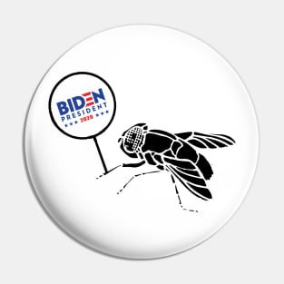 Funny Biden Presient 2020 Fly Vote Biden Pin