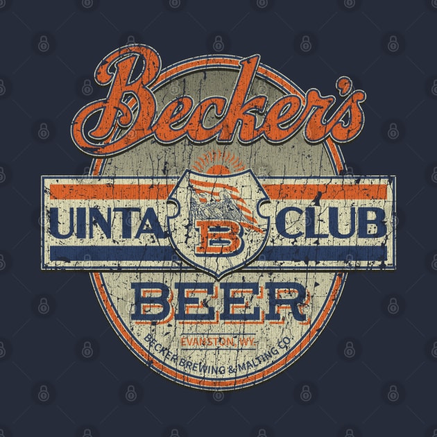 Becker's Uinta Club Beer 1917 by JCD666