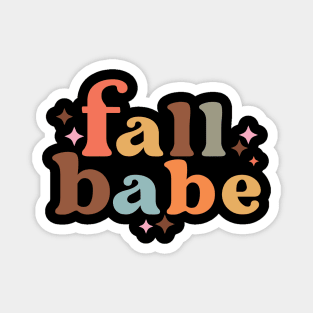 Fall Babe Magnet